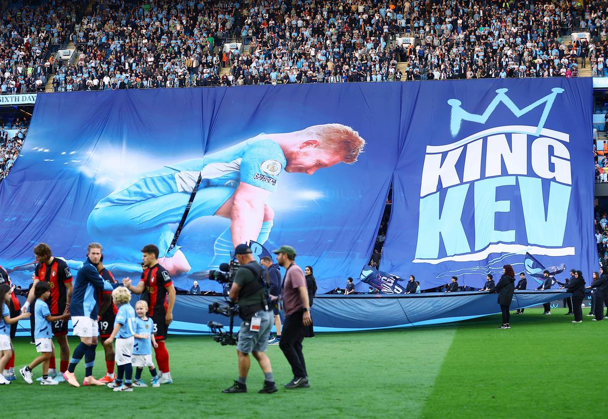 Michele, soția lui Kevin De Bruyne, VIRALĂ! Cum a fost surprinsă la meciul Manchester City - Bournemouth