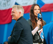 Schweinsteiger și jurnalista Esther Sedlaczek. Foto: Instagram