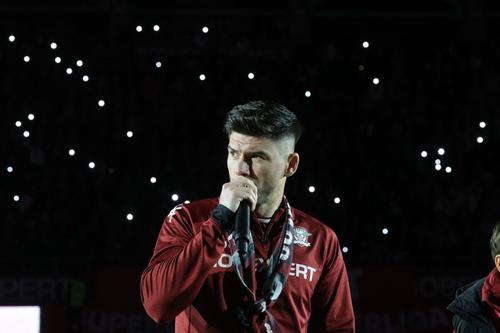 Cristian Săpunaru, în momentul retragerii // foto: Ionuț Iordache (GSP)