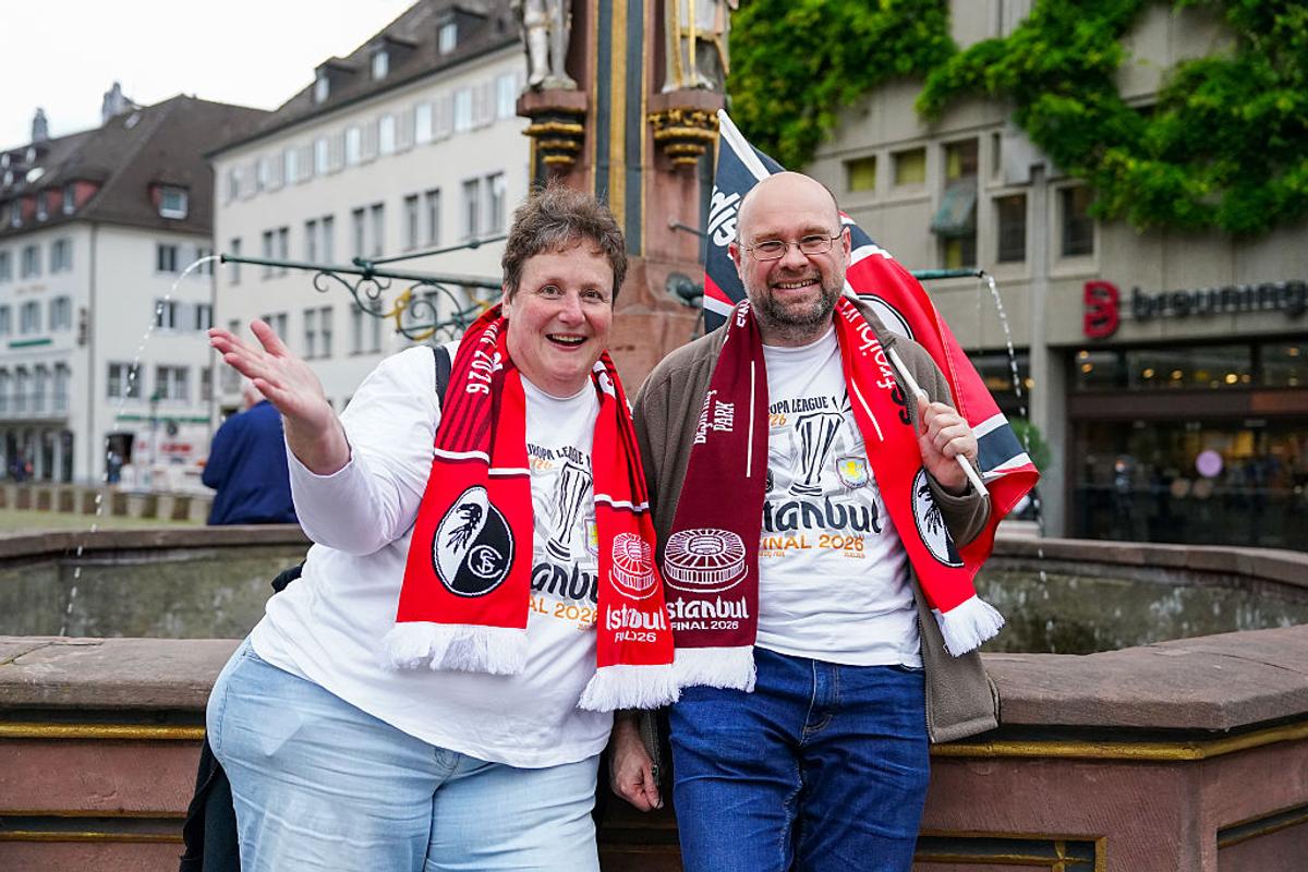 Imagini înainte de Freiburg - Aston Villa