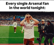 Cele mai tari meme-uri după ce Arsenal a câștigat titlul în Premier League