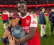 Bukayo Saka și Tolami Benson / Foto: Instagram