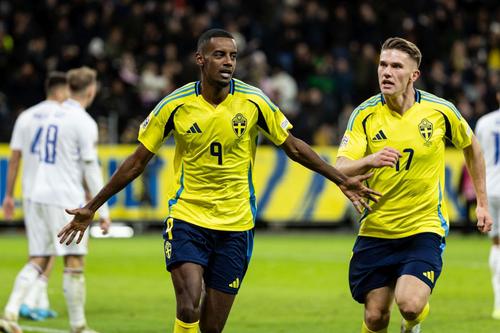 Isak și Gyokeres, atacanții Suediei // FOTO Getty Images