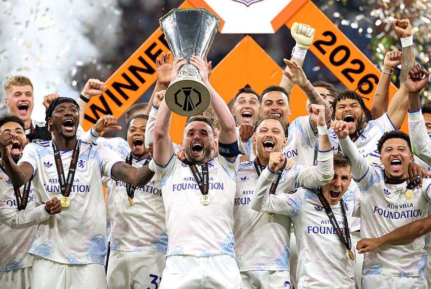 Aston Villa a câștigat Europa League 2026/ foto Getty Images