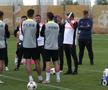 Ploaie torențială la primul antrenament al lui Marius Baciu la FCSB: ce s-a întâmplat la Berceni