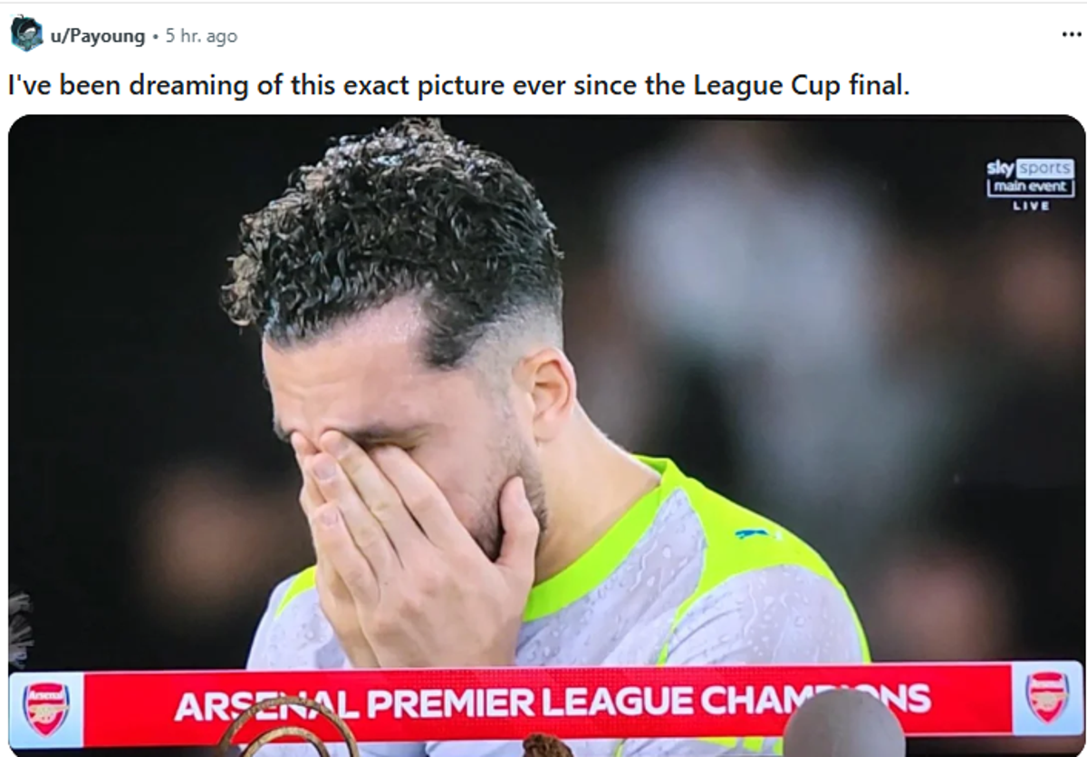 Cele mai tari meme-uri după ce Arsenal a câștigat titlul în Premier League