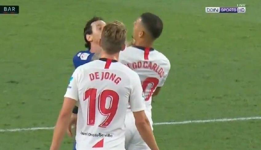 Lionel Messi a cedat nervos în confruntarea Sevilla - Barcelona 0-0