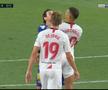 Sevilla - Barcelona 0-0 » Leo Messi și-a pierdut cumpătul pe teren și a îmbrâncit un adversar