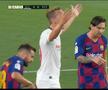 Sevilla - Barcelona 0-0 » Leo Messi și-a pierdut cumpătul pe teren și a îmbrâncit un adversar