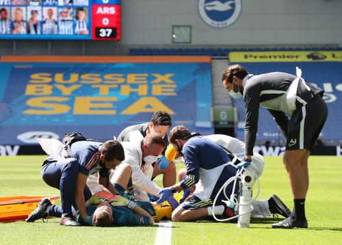Brighton - Arsenal 2-1 » Bătaie şi nervi la restart. Plus o gravă accidentare!
