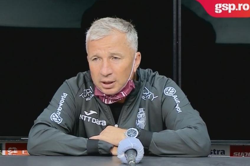 Dan Petrescu l-a titularizat pe tânărul Otto Hindrich în Botoșani - CFR Cluj