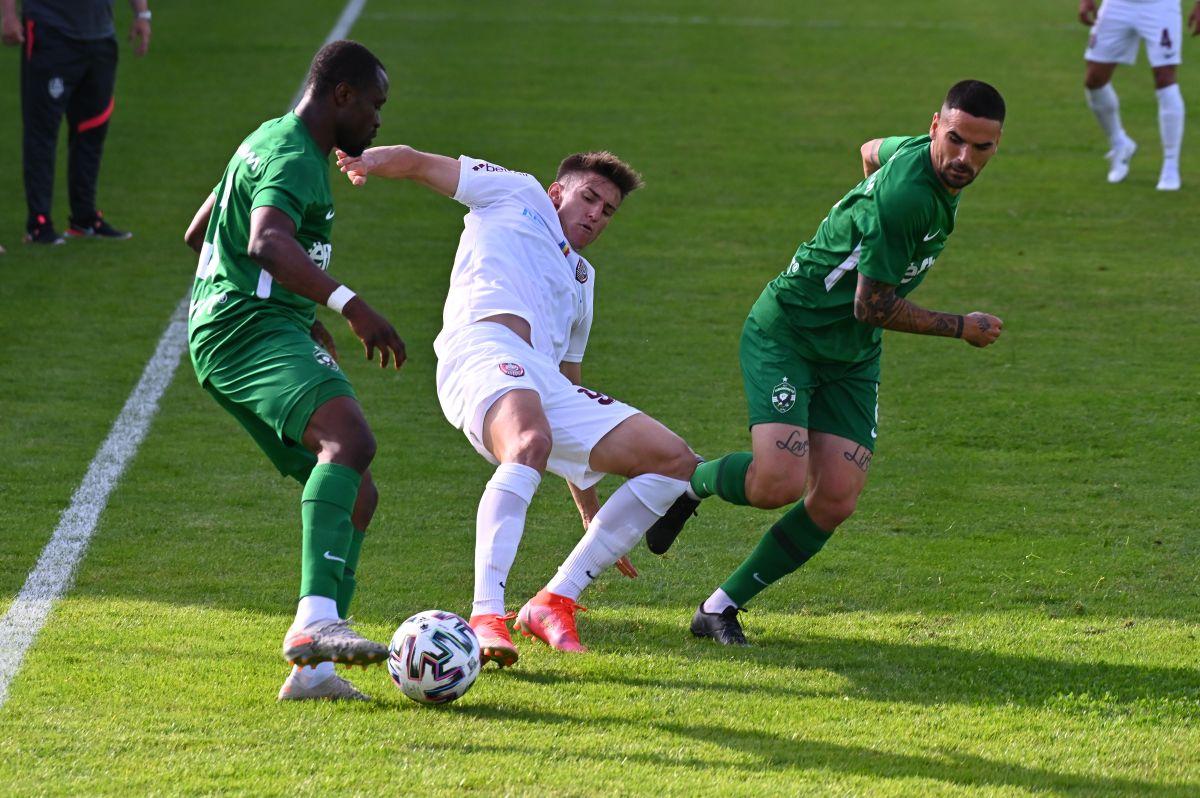 CFR Cluj - Ludogoreț 1-1 » Marius Șumudică a trecut primul test real pe banca „feroviarilor”