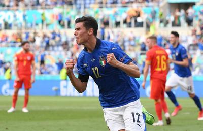 Italia - Țara Galilor 1-0 » Braț la braț spre optimile EURO 2020