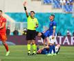 Ovidiu Hațegan l-a eliminat pe Ethan Ampadu // foto: Guliver/gettyimages