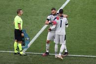 Italia a schimbat portarul în minutul 89! Motivul pentru care Mancini l-a scos pe Donnarumma