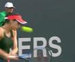 Sorana Cîrstea, lovitură în meciul cu Andrea Petkovic / FOTO: Captură @Digi Sport 2