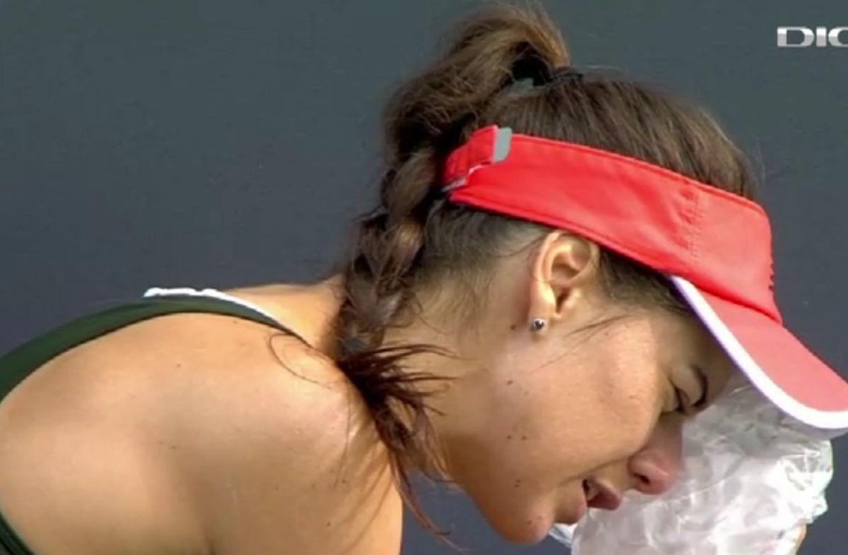 Sorana Cîrstea, lovitură în meciul cu Andrea Petkovic / FOTO: Captură @Digi Sport 2