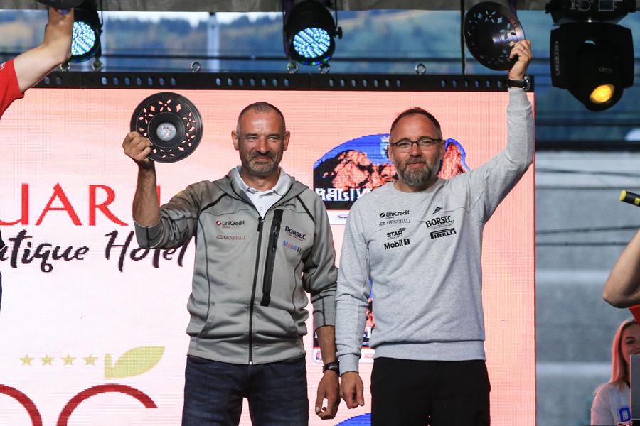 Borsec hidratează echipajul Teslovan/Cseh la Raliul Bucovinei 2022