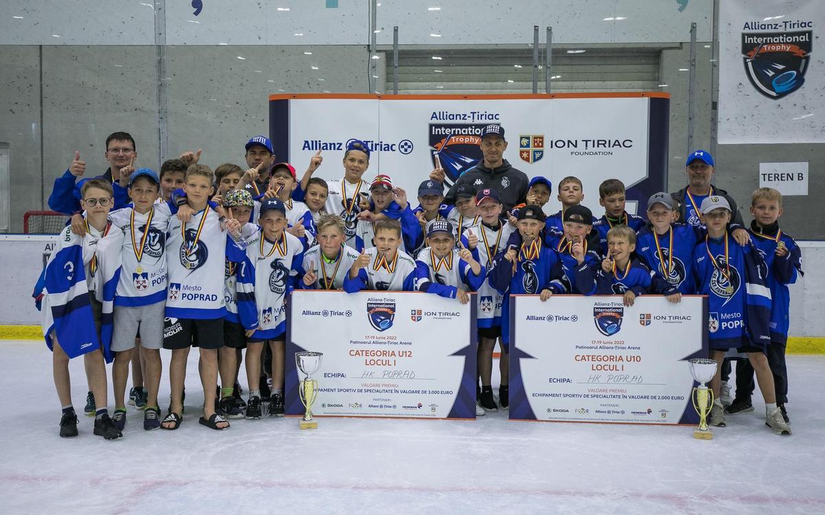 Turneul de hochei Allianz-Țiriac International Trophy și-a desemnat câștigătorii în cadrul primei ediții a competiției