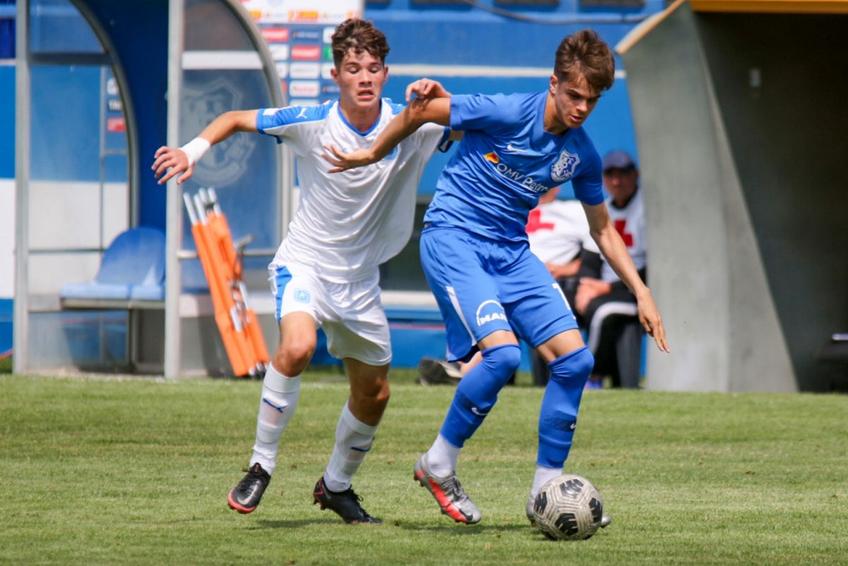 Patrick Dulcea, în albastru / Sursă foto: Facebook@ FC Farul
