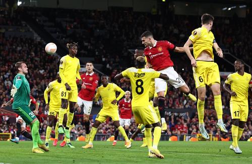 Sheriff, într-un duel cu Manchester United, pe Old Trafford / FOTO: Imago