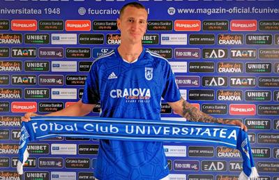 Al doilea transfer al verii la FCU Craiova » Fotbalist cu dublă cetățenie, română și italiană