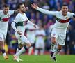 Ronaldo a marcat golul victoriei Portugaliei în minutul 89 / FOTO: Imago