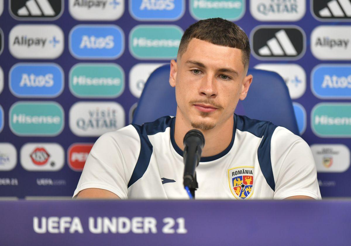 Antrenament România U21 înaintea meciului cu Spania U21