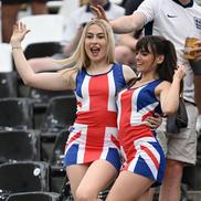 Atmosfera din meciul Danemarca - Anglia, Euro 2024 / foto: Imago Images