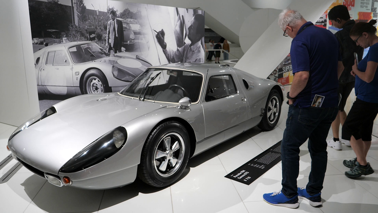 Muzeul Porsche din Stuttgart  FOTO: Andrei Crăițoiu (GSP)