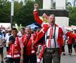 Atmosfera din meciul Danemarca - Anglia, Euro 2024 / foto: Imago Images