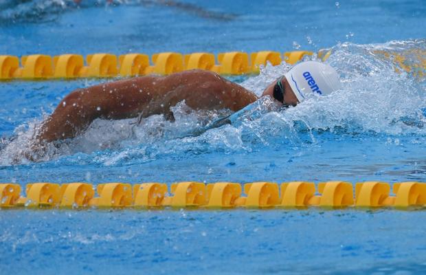 Ștafeta masculină de 4x100 m liber a României, cu David Popovici în primul schimb, locul 5 în finală la Campionatele Europene de la Belgrad