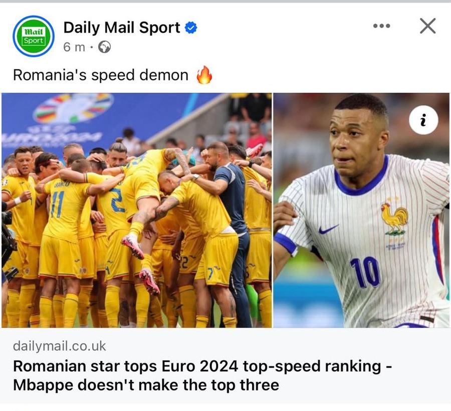 Englezii l-au descris pe Valentin Mihăilă „E demonul din România” » Jurnaliștii englezi sunt impresionați de un „tricolor” de la Euro: i-a uimit pe toți