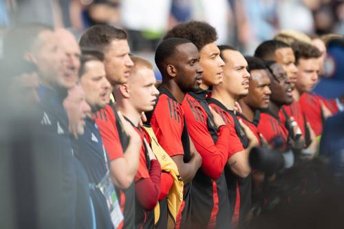 Rezervele Belgiei la meciul cu Slovacia / Foto: Imago
