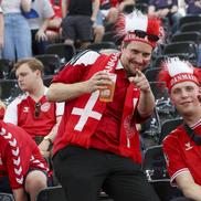 Atmosfera din meciul Danemarca - Anglia, Euro 2024 / foto: Imago Images