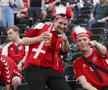 Atmosfera din meciul Danemarca - Anglia, Euro 2024 / foto: Imago Images