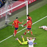 Autogol caraghios în Spania - Italia / foto: Cristi Preda