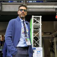 Gianluigi Buffon în costumația creată de casa Armani pentru naționala Italiei. Foto: Imago Images
