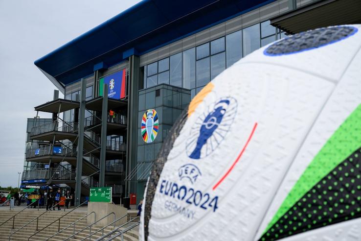 AufSchalke Arena, gata pentru al doilea meci de la Euro 2024, Spania - Italia / Foto: Imago