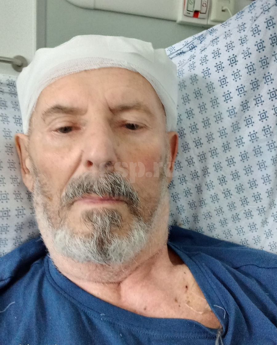 Ioan Sdrobiș, pe patul de spital. Foto: GSP Mesaj dur, de pe patul de spital, la adresa lui Cristian Chivu: „Pentru mine nu mai există!” » Gestul peste care nu poate trece
