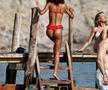 Zlatan Ibrahimovic, Marco Verratti și Jessica Aidi, pe plajă în Ibiza