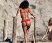 Zlatan Ibrahimovic, Marco Verratti și Jessica Aidi, pe plajă în Ibiza