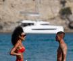 Zlatan Ibrahimovic, Marco Verratti și Jessica Aidi, pe plajă în Ibiza