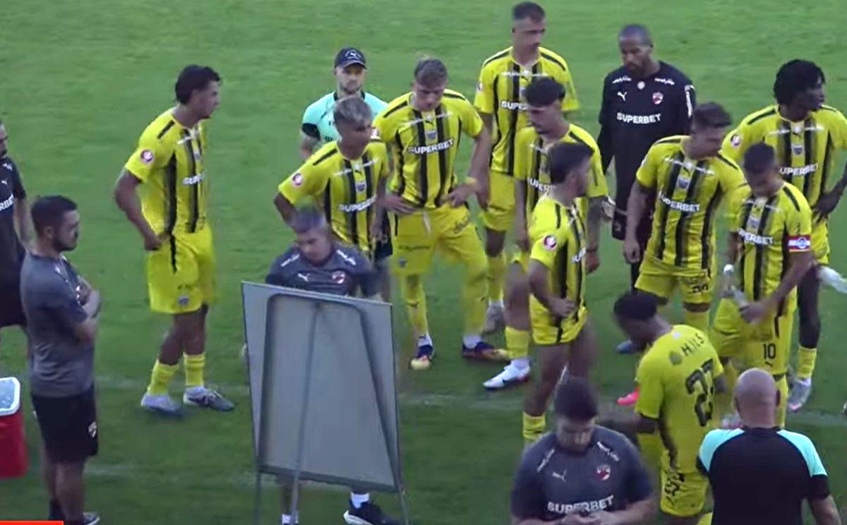 Nuno Campos i-a scos la tablă pe jucătorii lui Dinamo