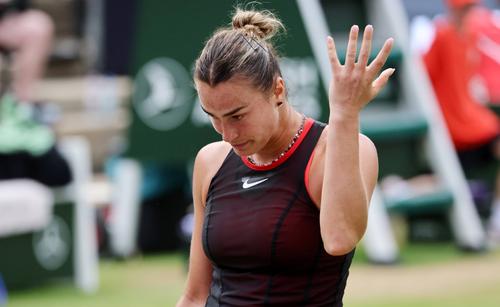 Aryna Sabalenka, nemulțumită de jocul său FOTO Imago Images