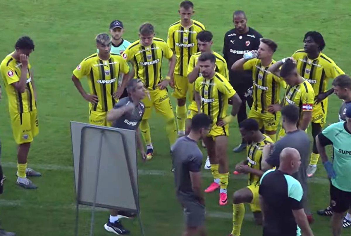 Nuno Campos i-a scos la tablă pe jucătorii lui Dinamo