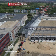 Poli Timișoara nu va juca în 2026 pe stadionul „Eroii Timișoarei” // foto: captură Facebook @Alfred Simonis