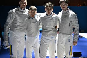 Echipa masculină de sabie a României luptă pentru bronz cu Ungaria la Campionatele Mondiale