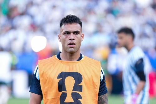 Lautaro Martinez nu a răsplătit în partida cu Algeria încrederea acordată de selecționerul Lionel Scaloni / Foto: GettyImages
