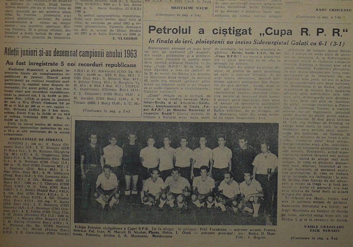 retro gsp - 20 iulie petrolul